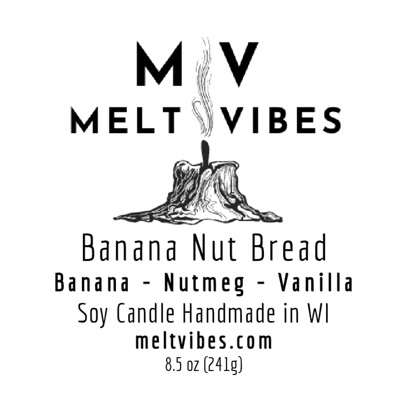 Banana Nut Bread Soy Candle