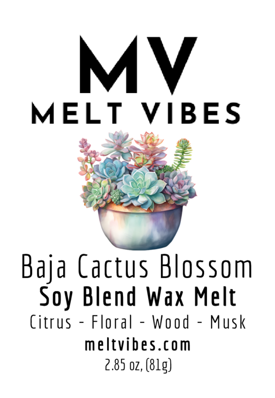 Baja Cactus Blossom Wax Melt