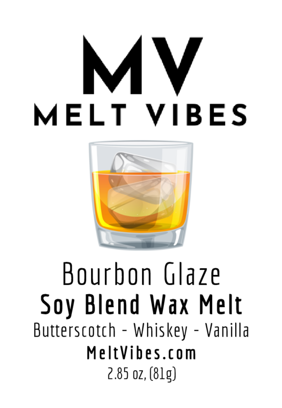 Bourbon Glaze Wax Melt Clamshell