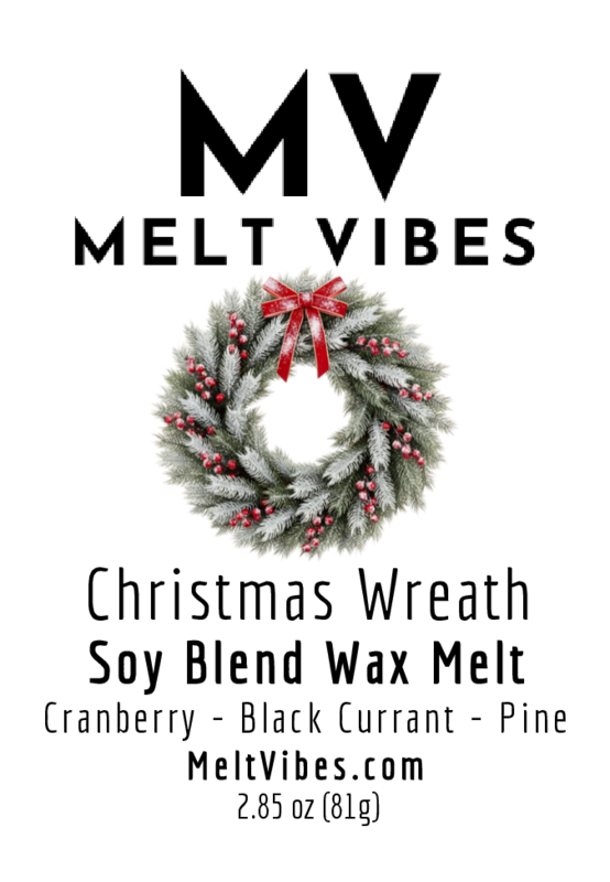 Christmas Wreath Wax Melt