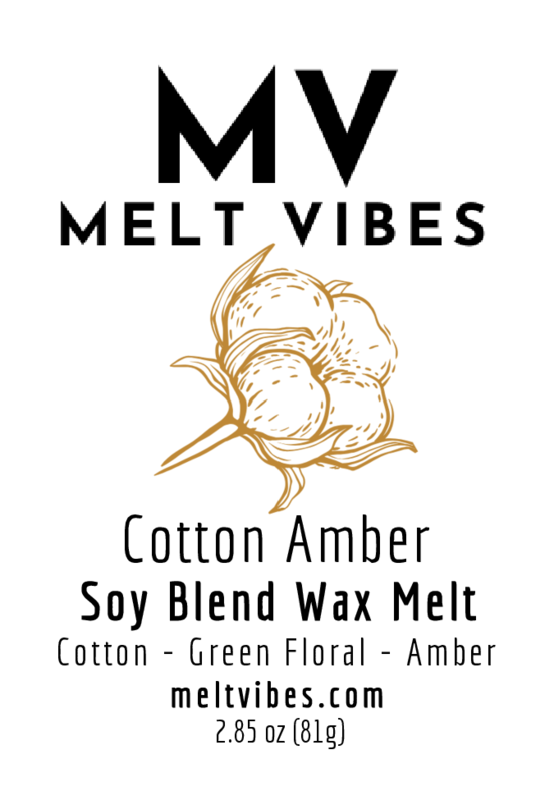 Cotton Amber Wax Melt