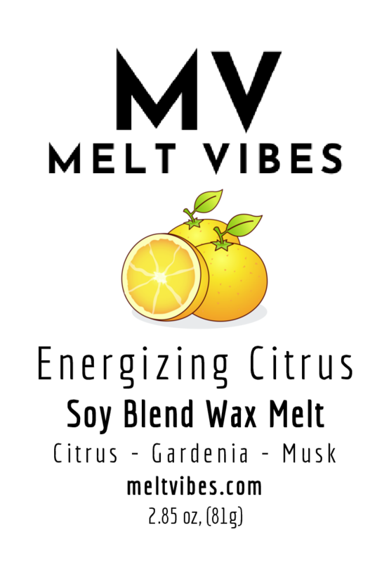 Energizing Citrus Wax Melt