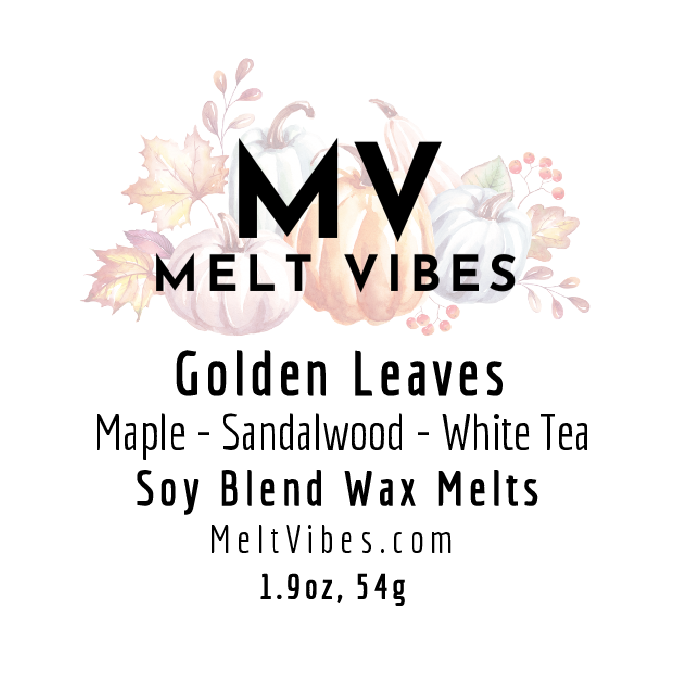 Golden Leaves Fall Wax Melt