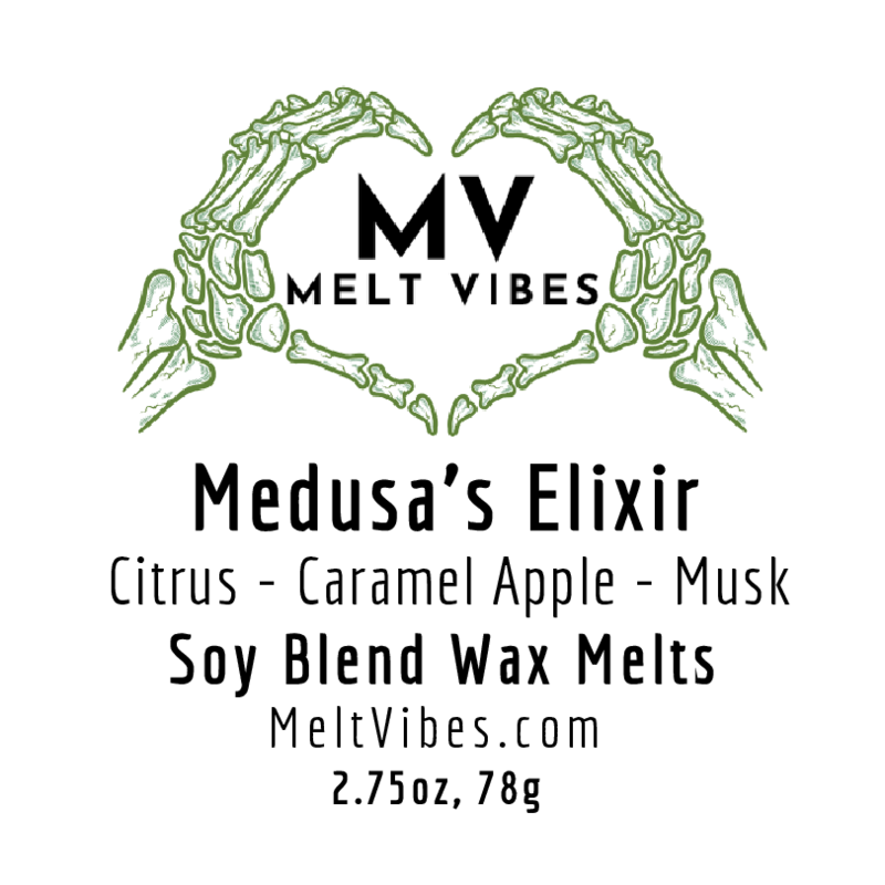 Medusa’s Elixir Skeleton Wax Melt