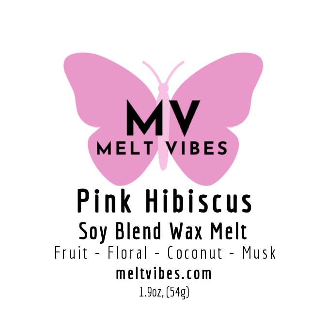Pink Hibiscus Wax Melts