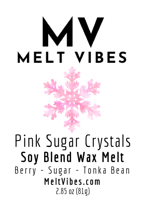 Pink Sugar Crystals Wax Melt