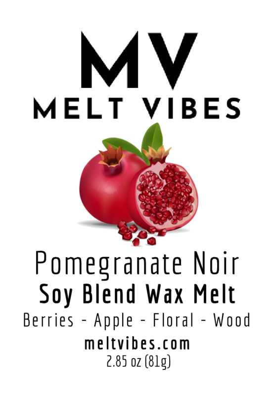 Pomegranate Noir Wax Melt