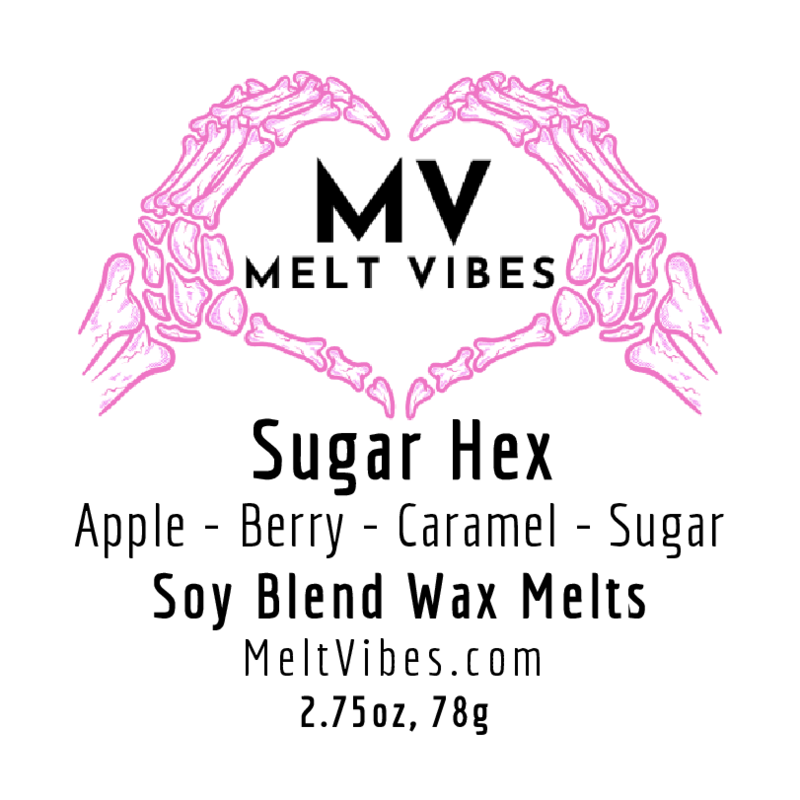 Sugar Hex Skeleton Wax Melt