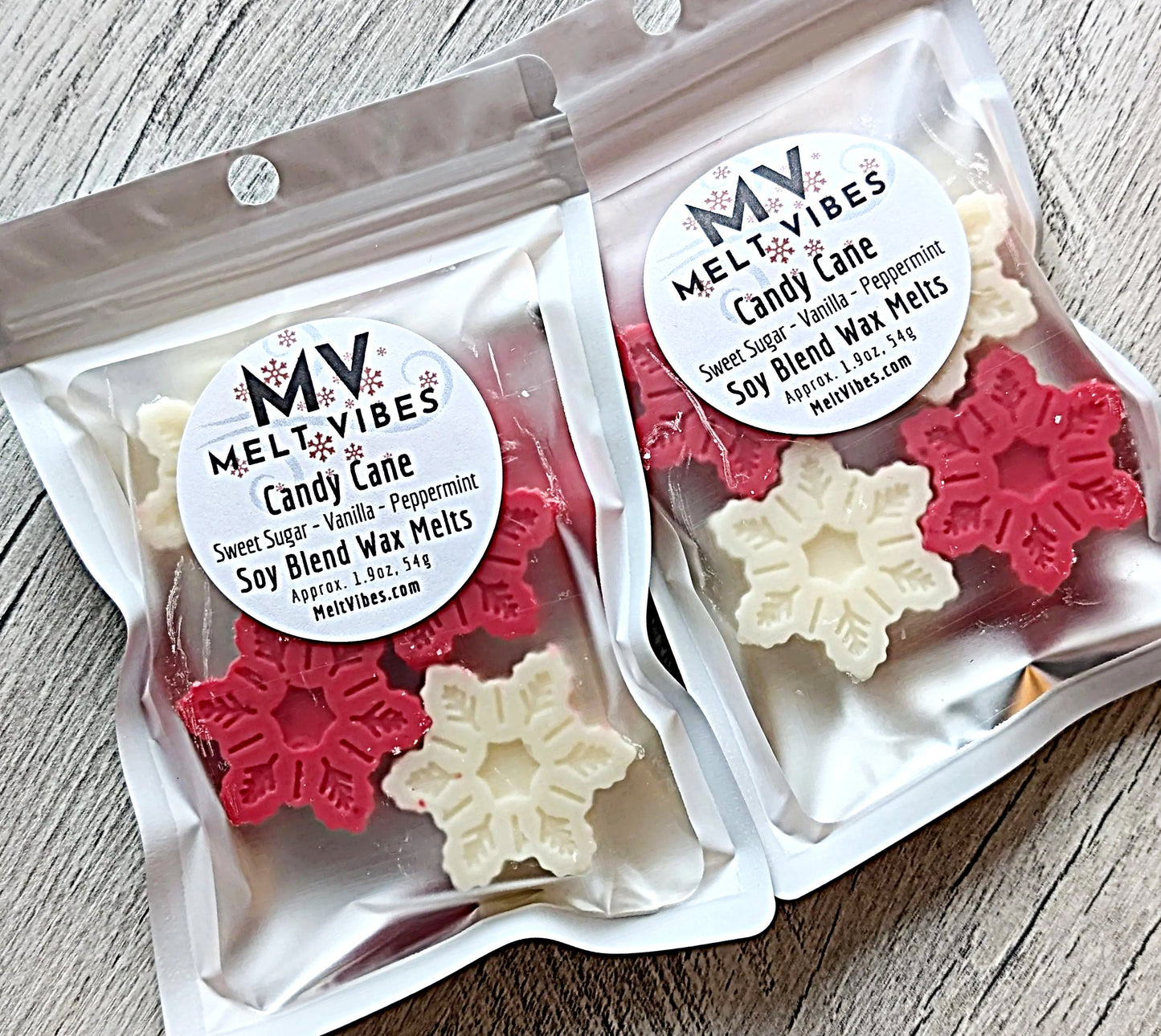 Candy Cane Wax Melt