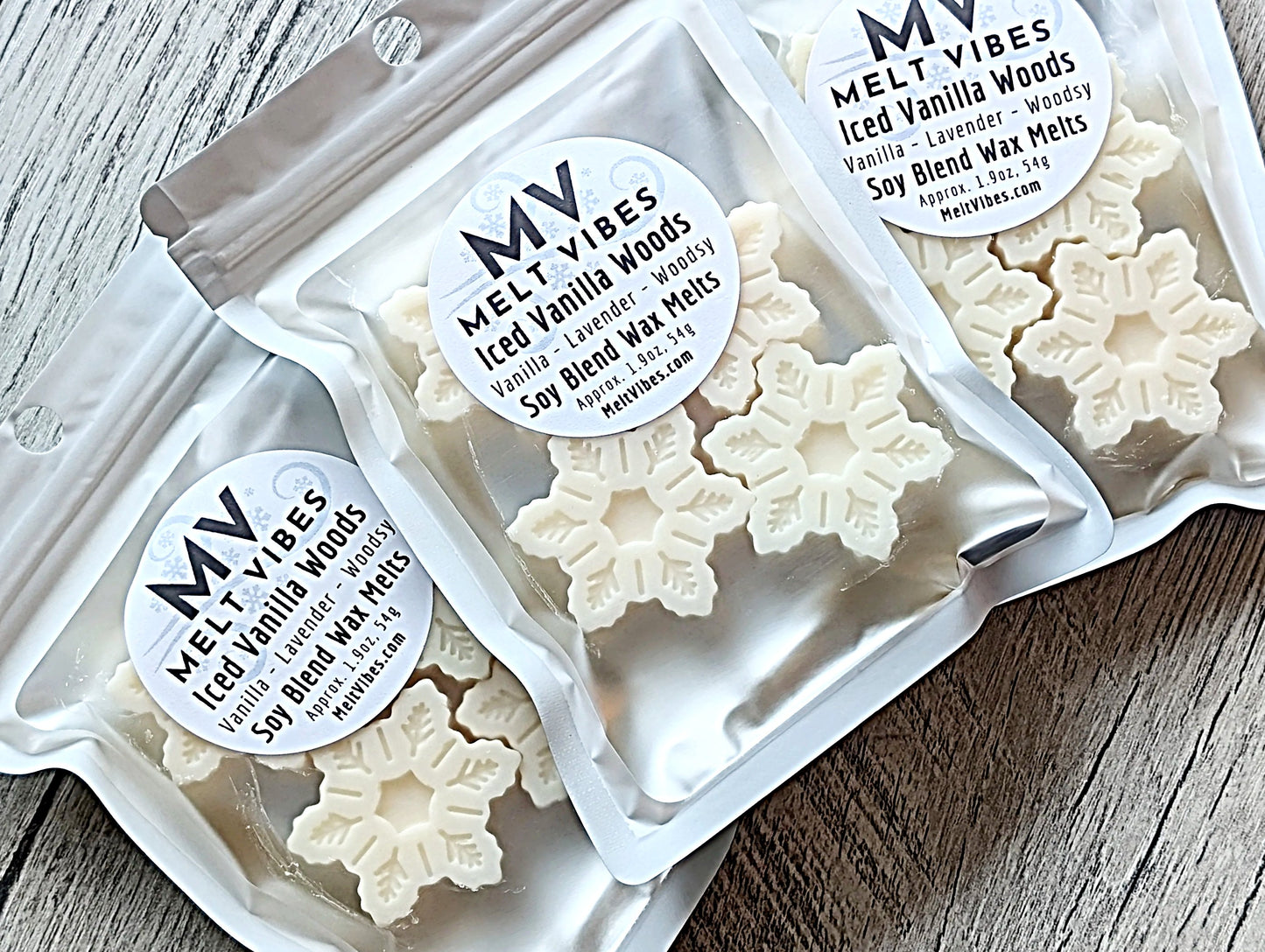 Iced Vanilla Woods Wax Melt