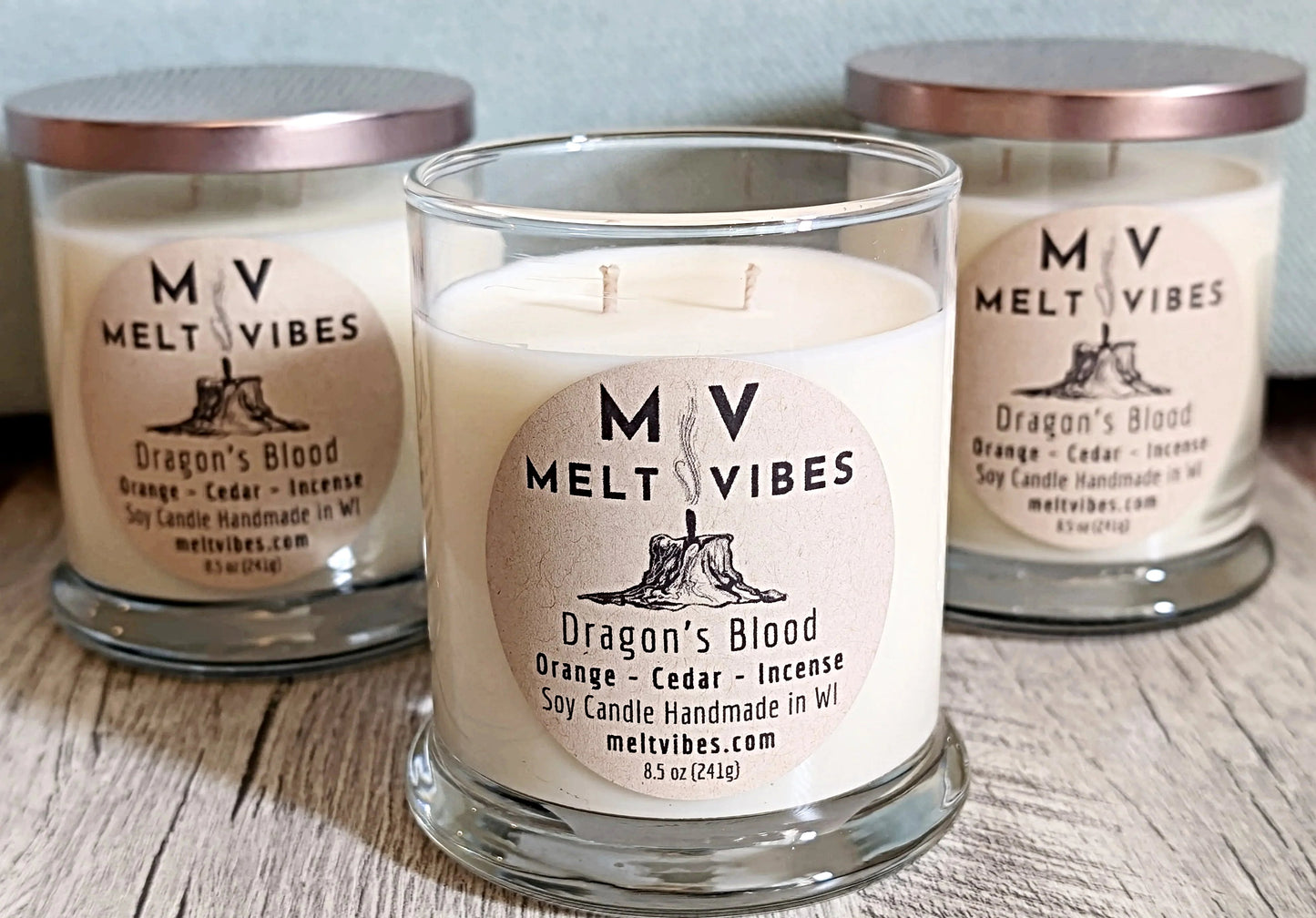 Dragon's Blood Soy Candle