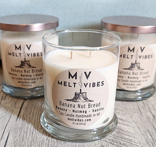 Banana Nut Bread Soy Candle