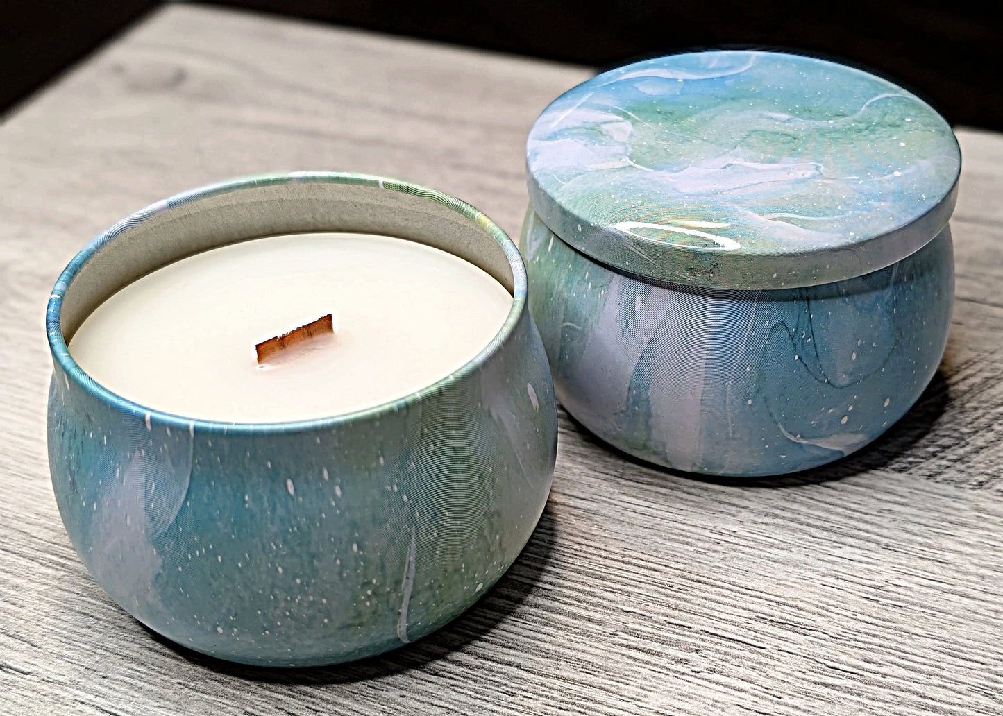 Seaside Cotton Wood Wick Candle
