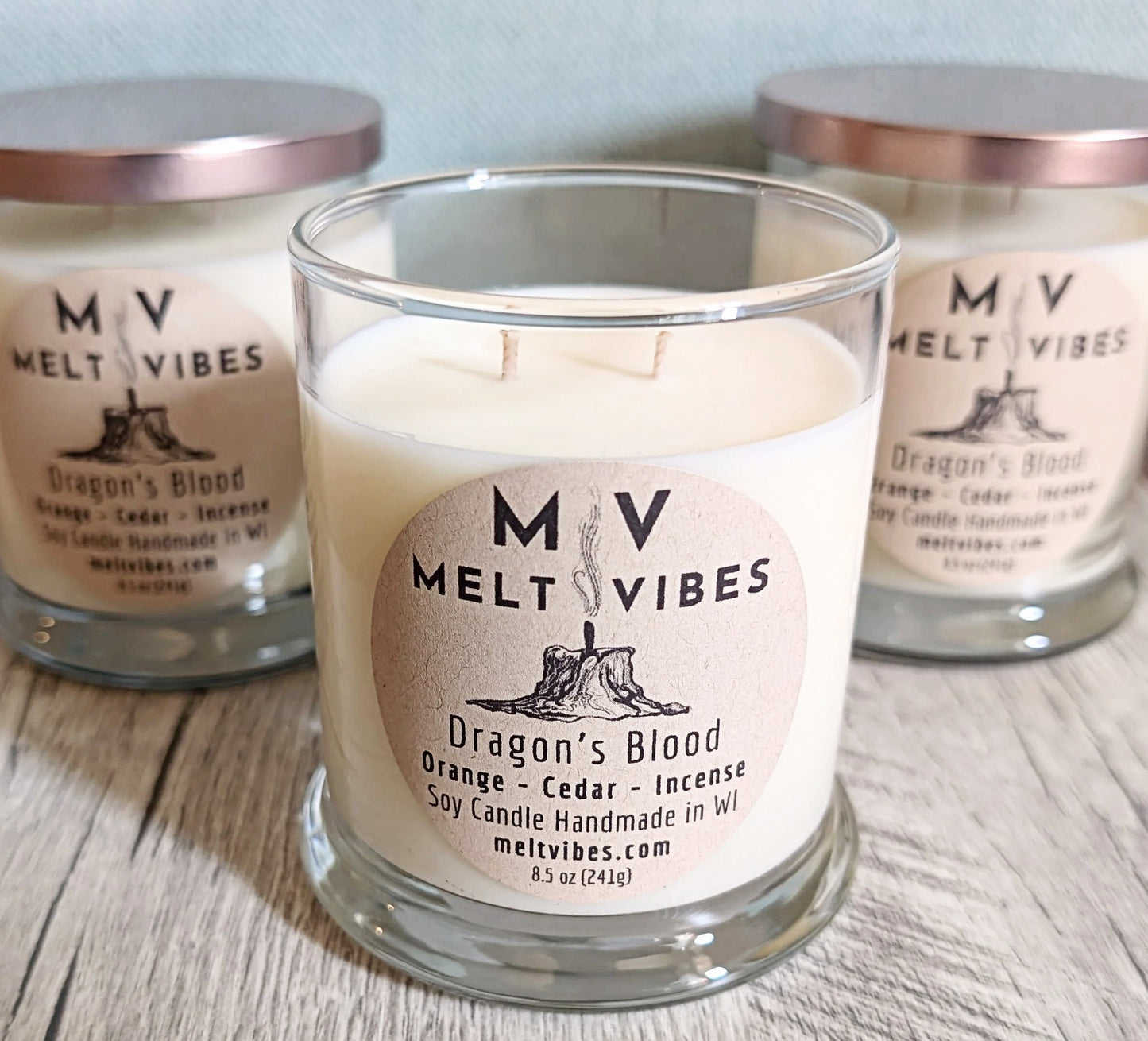 Dragon's Blood Soy Candle