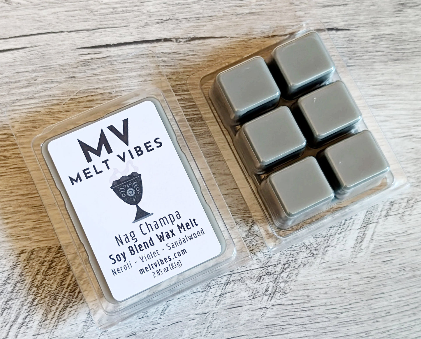 Nag Champa Wax Melt Clamshell