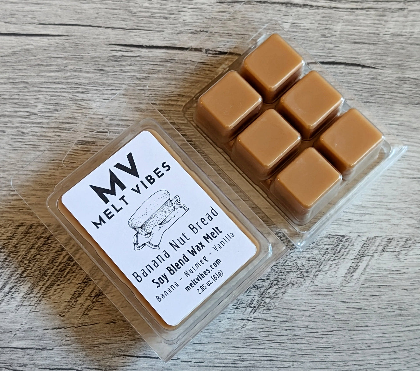 Banana Nut Bread Wax Melt