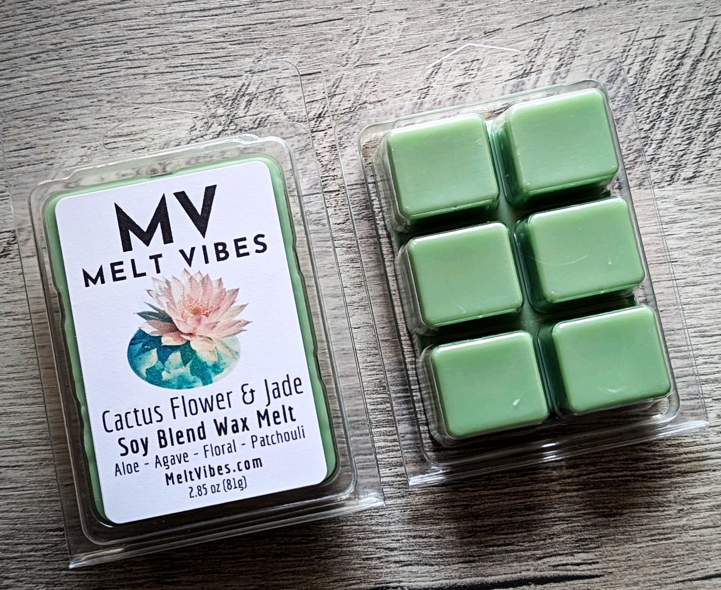 Cactus Flower & Jade Wax Melts