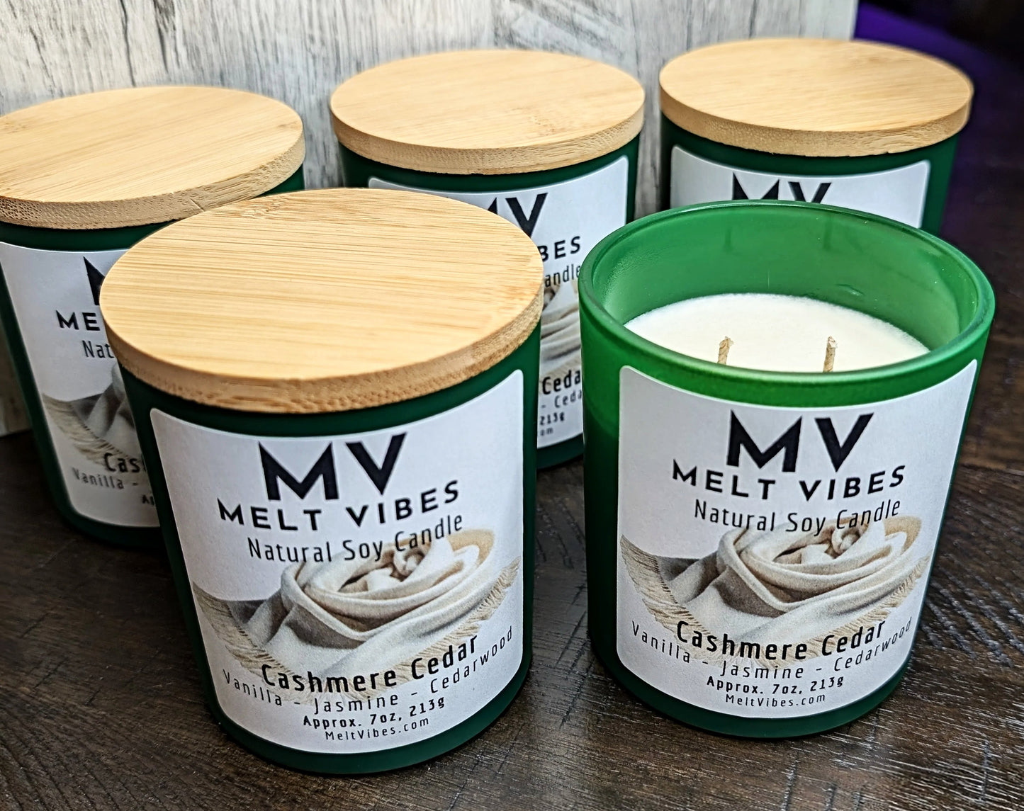 Cashmere Cedar Soy Candle