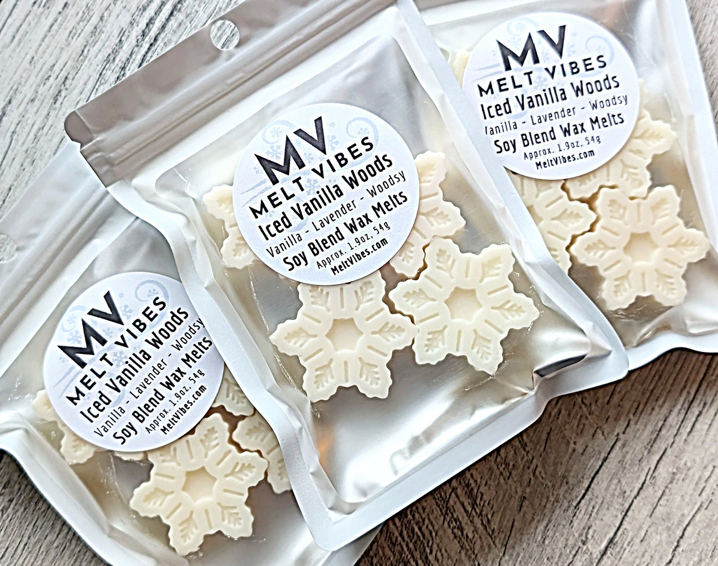 Iced Vanilla Woods Wax Melt