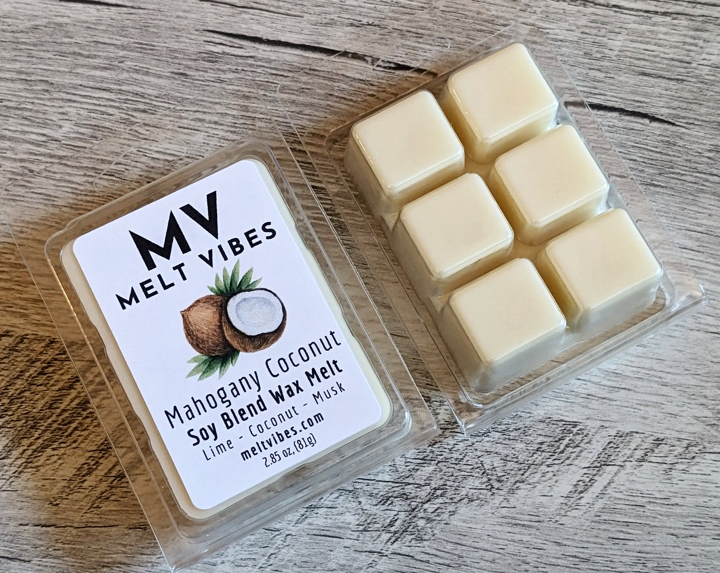 Mahogany Coconut Wax Melt