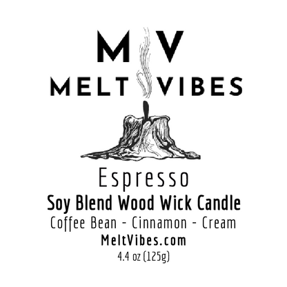 Espresso Wood Wick Candle