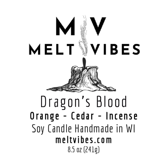 Dragon's Blood Soy Candle