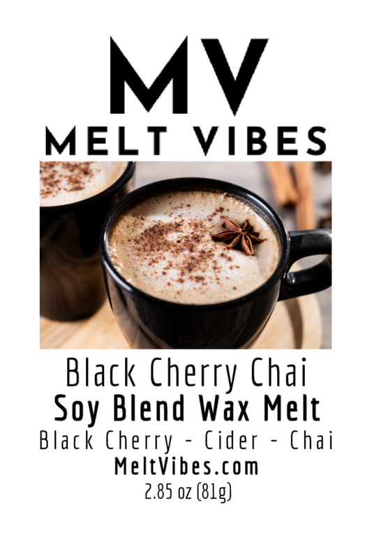 Black Cherry Chai Wax Melt