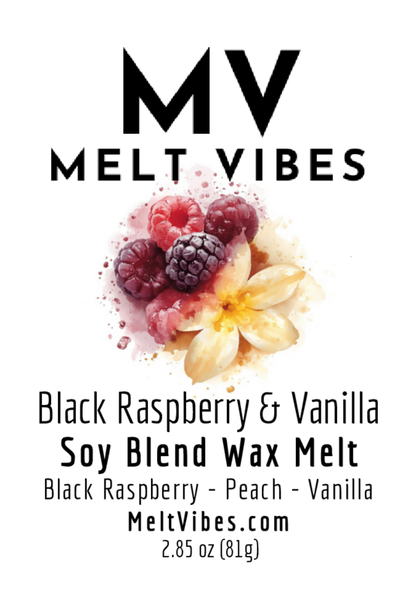 Black Raspberry & Vanilla Wax Melt