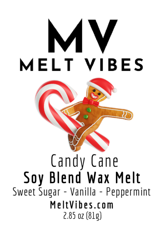 Candy Cane Wax Melt