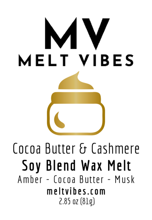 Cocoa Butter & Cashmere Wax Melt