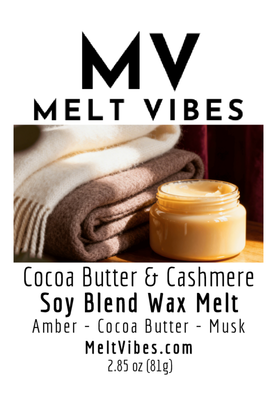 Cocoa Butter & Cashmere Wax Melt