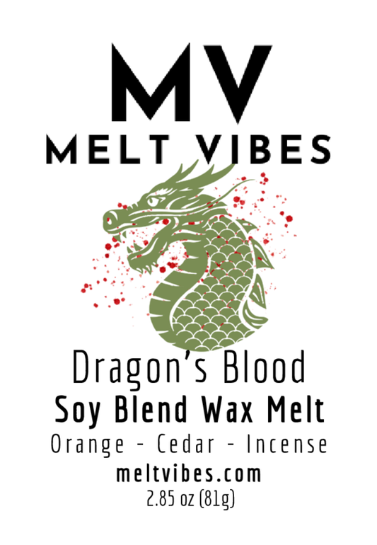 Dragon's Blood Wax Melt Clamshell
