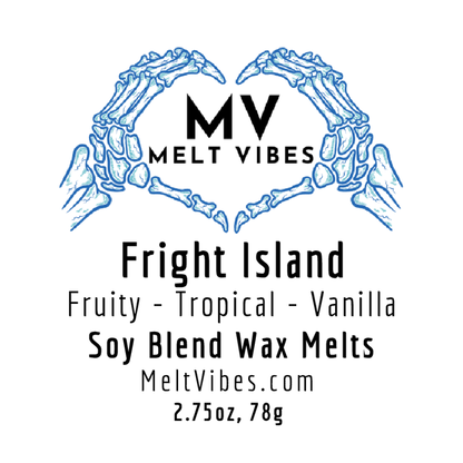 Fright Island Skeleton Wax Melt