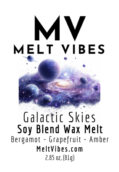 Galactic Skies Wax Melt