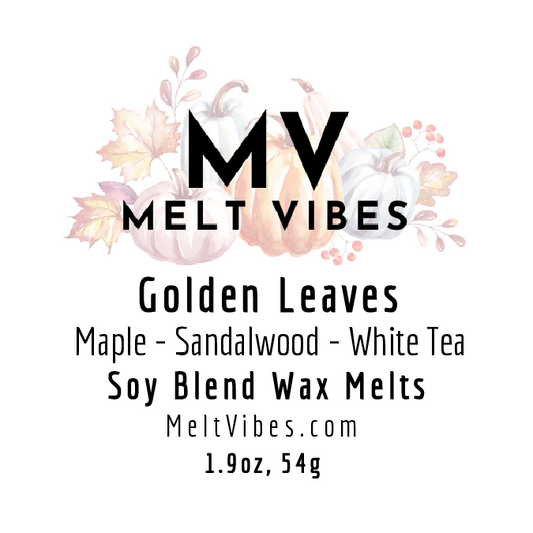 Golden Leaves Fall Wax Melt
