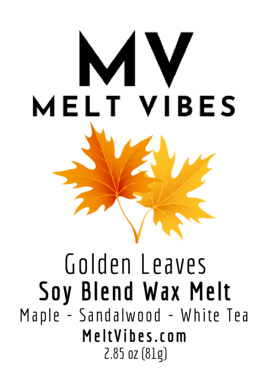 Golden Leaves Wax Melt