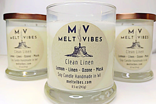 Clean Linen Soy Candle