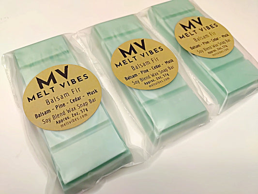 Balsam Fir Wax Melt Snap Bar