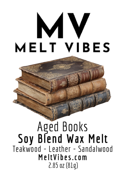 Aged Books Wax Melt