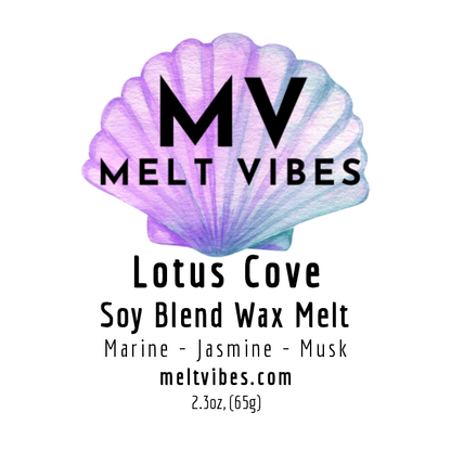Lotus Cove Seashell Wax Melt