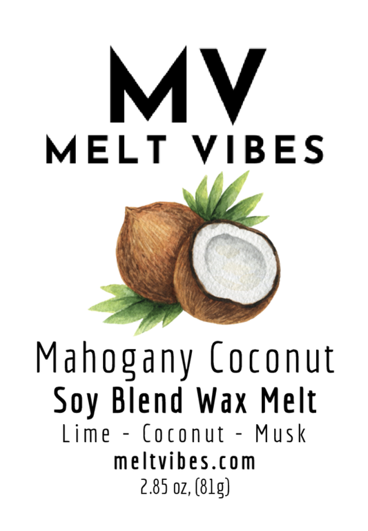 Mahogany Coconut Wax Melt