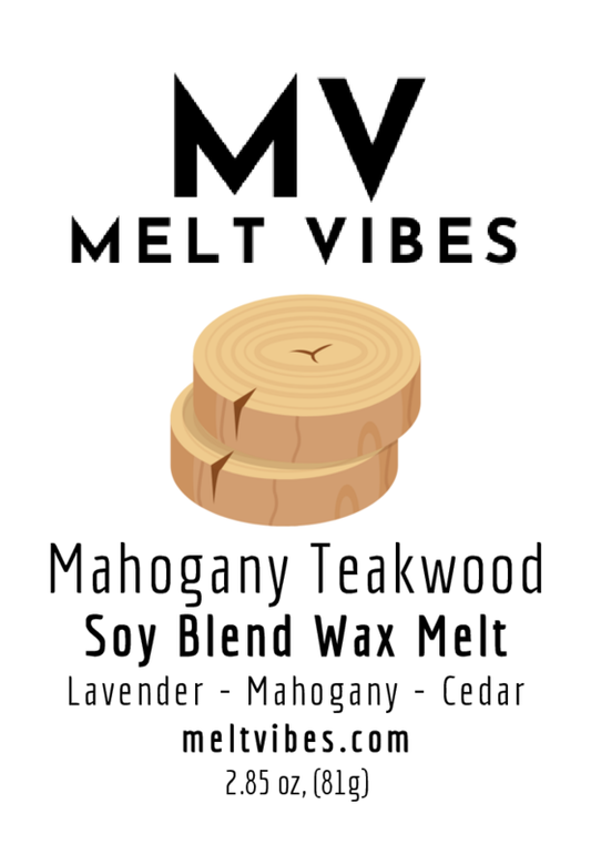Mahogany Teakwood Wax Melt