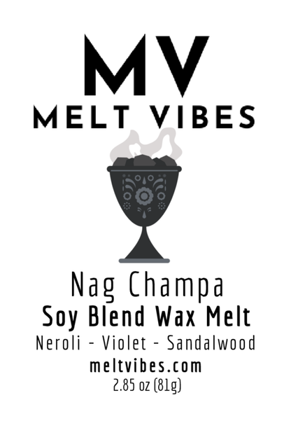 Nag Champa Wax Melt Clamshell