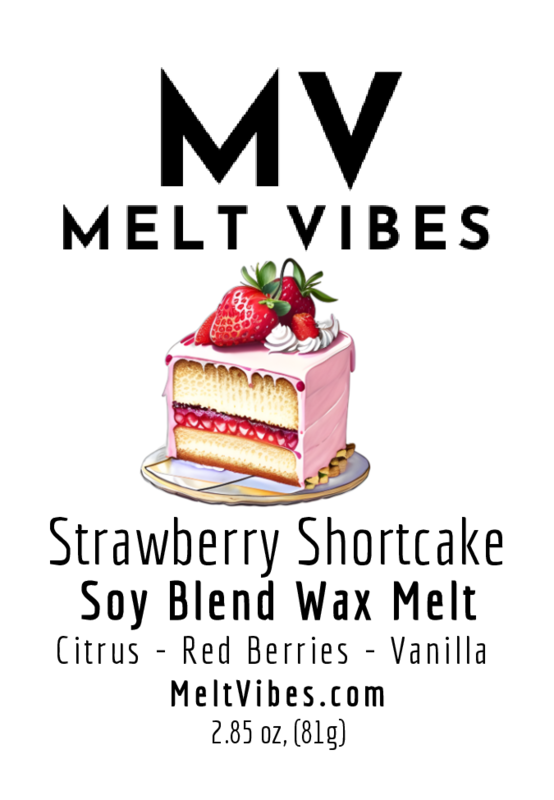 Strawberry Shortcake Wax Melt