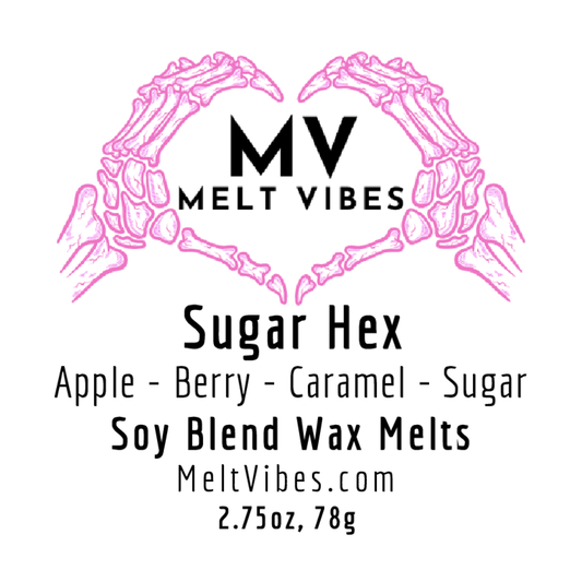 Sugar Hex Skeleton Wax Melt