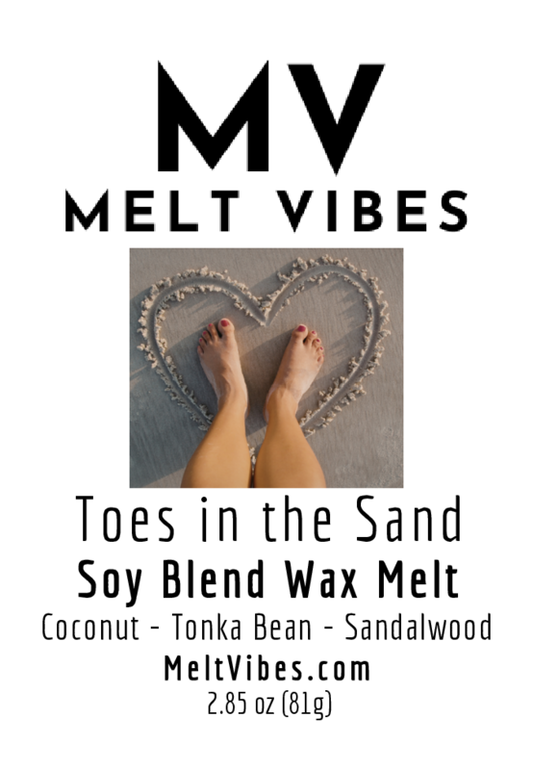 Toes in the Sand Wax Melt