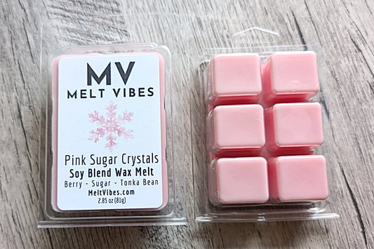 Pink Sugar Crystals Wax Melt
