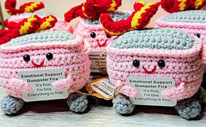 Emotional Support Dumpster Fire