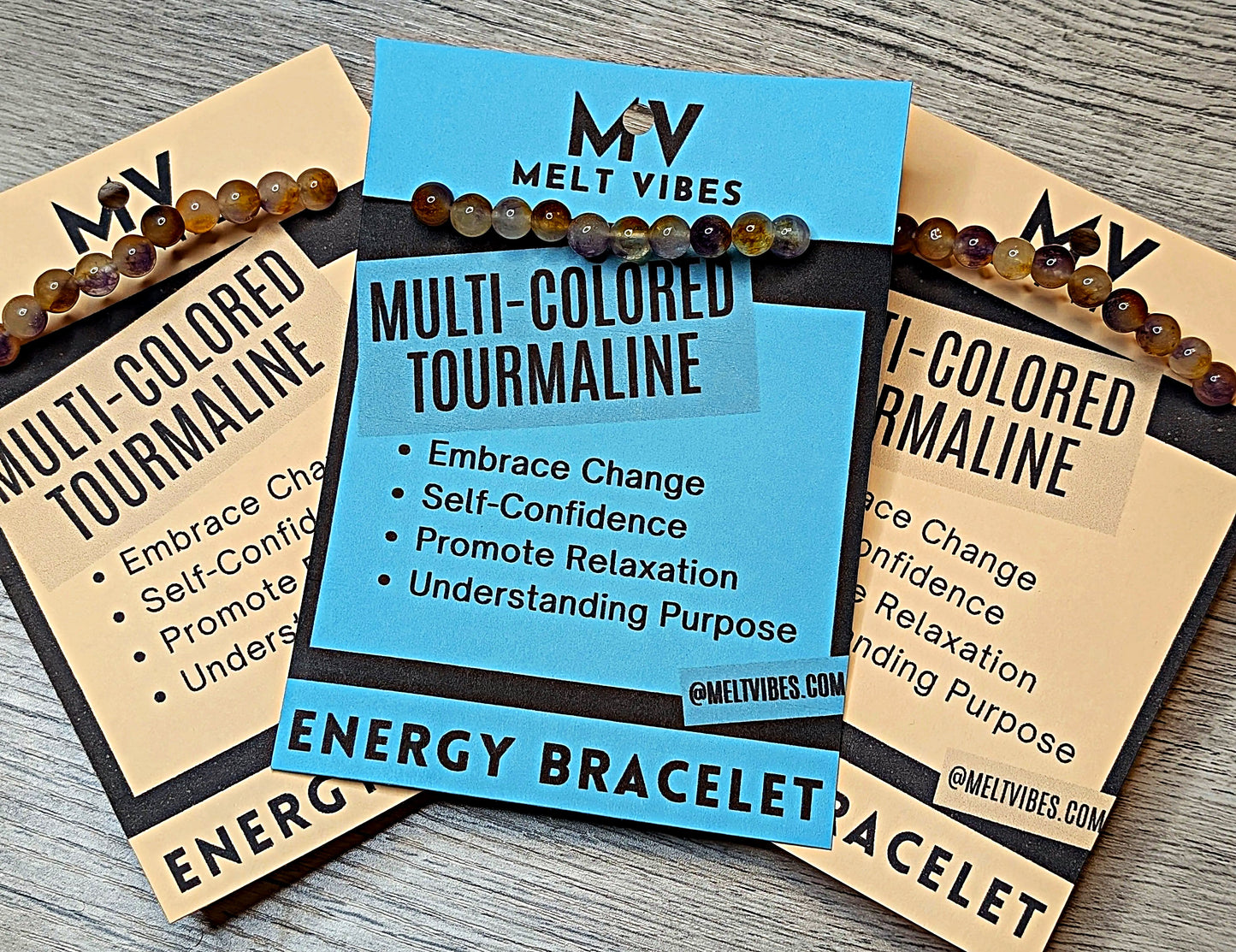 Multi-Colored Tourmaline Bracelet