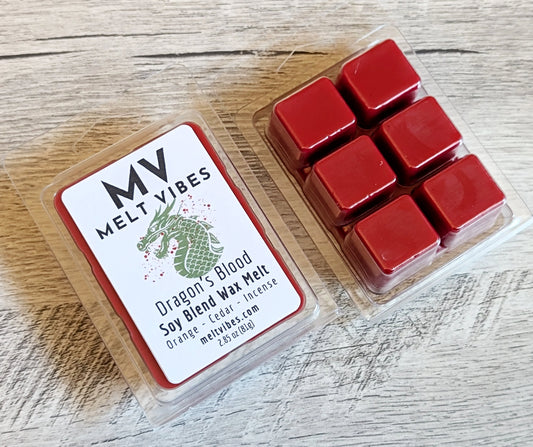 Dragon's Blood Wax Melt Clamshell